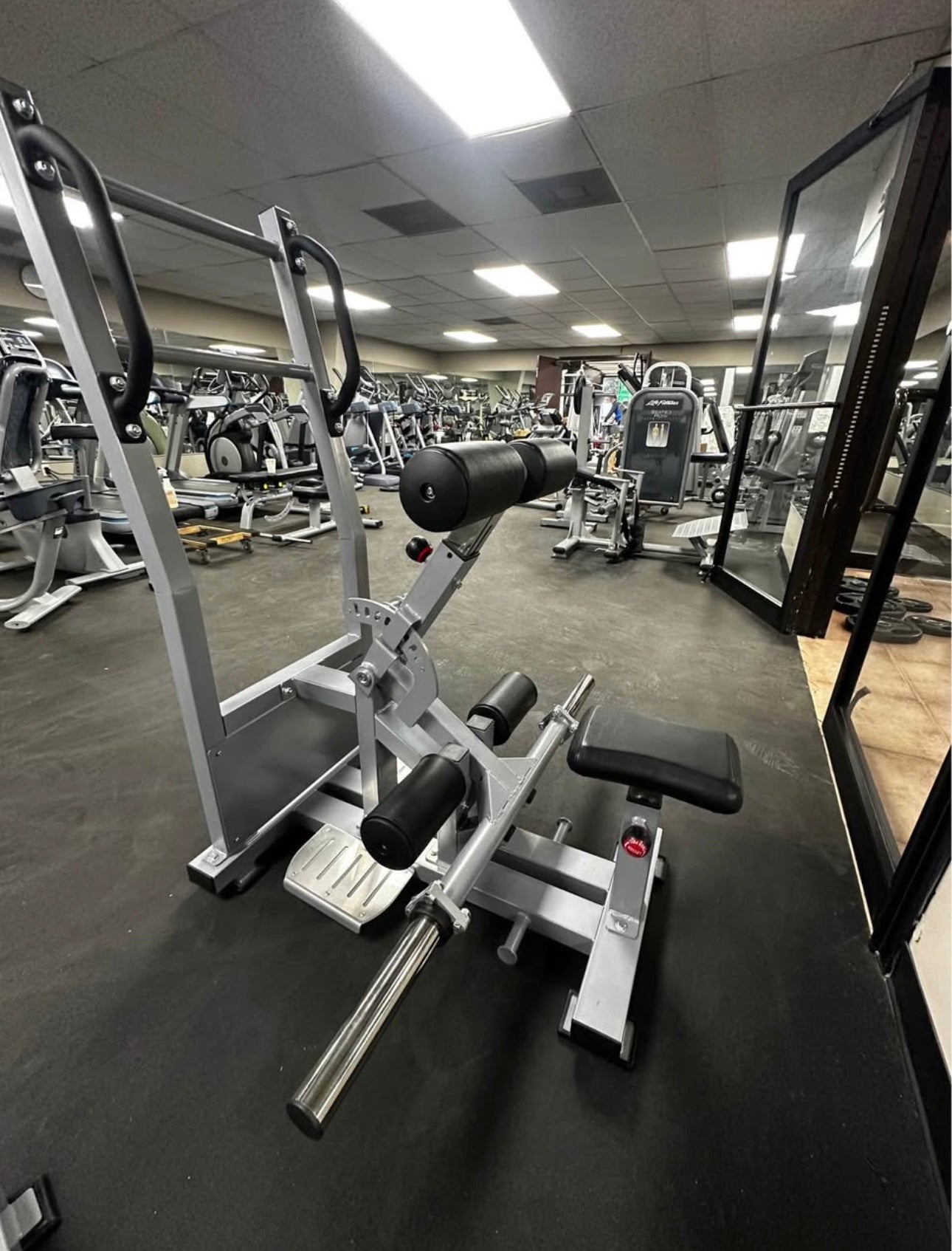 Plate Loaded Standing Hip Thrust